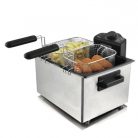 Nedis 2 x 3 literes, dupla kosaras olajsütő, 3600 W Olajsütő térfogat: 6 l | 3600 W | 90 °C | 190 °C kadf601fsr hagyományos olajsütő Zurrichberg zbp7626