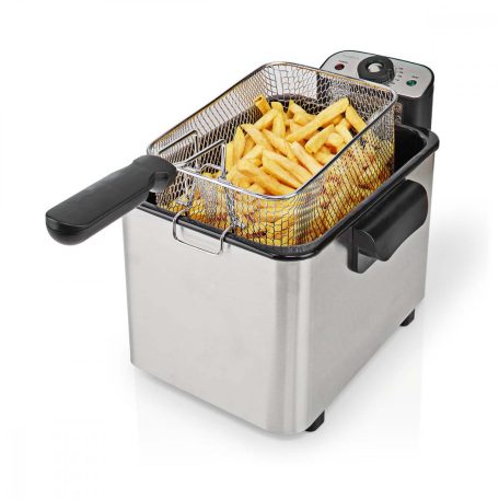 Nedis Olajsütő | Gyűjtőtérfogat: 4 l | 2200 W | 90 °C | 190 °C kadf401fsr hagyományos olajsütő Zurrichberg