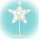 Home KAD 20 STAR csillag asztaldísz, 20 db LED, ABS műanyag, 25 x 39 cm