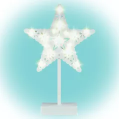   Home KAD 20 STAR csillag asztaldísz, 20 db LED, ABS műanyag, 25 x 39 cm