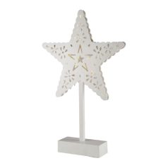   Home KAD 20 STAR csillag asztaldísz, 20 db LED, ABS műanyag, 25 x 39 cm