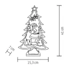 LED-es asztali dísz