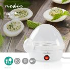 Nedis tojásfőző Egg Kazán | 7 tojás | Mérőedény | Figyelmeztető jel | Automatikus kikapcsolás | Fehér