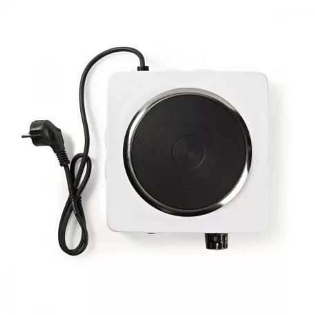 NEDIS Elektromos főzőlap | Főzőzónák: 1 | 1500 W | Túlmelegedés elleni védelem | Fehér