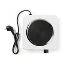 Elektromos főzőlap | Főzőzónák: 1 | 1500 W | Túlmelegedés elleni védelem | Fehér