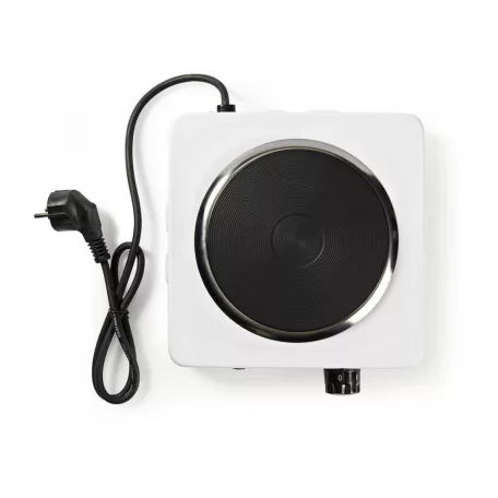 Elektromos főzőlap | Főzőzónák: 1 | 1500 W | Túlmelegedés elleni védelem | Fehér