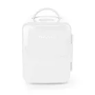 Hordozható mini hűtőszekrény | 4 l | 12 V DC / 100 - 240 V AC | Fehér