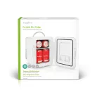 Hordozható mini hűtőszekrény | 4 l | 12 V DC / 100 - 240 V AC | Fehér