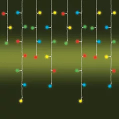   Home KAF 200L 10M/M LED-es fényfüggöny, 8 programos, 10m, IP44, 230V