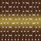 Home KAF 210LC/WW LED-es fényfüggöny, 2x1 m / 210 db melegfehér LED, fehér vezeték, állófényű, hálózati adapter, kül- és beltéri kivitel