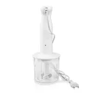 NEDIS Botmixer szett | 400 W | 2 Sebesség Beállítás | Fehér 4 az 1-ben turmixkészlettel, amely botmixert, aprítót, habverőt és egy praktikus pohara