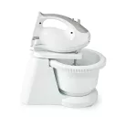 Kézi mixer | 200 W | 5 Sebesség Beállítás | Turbó funkció | Forgó Tál / 2 Habverő / 2 Tészta Tartó | Fehér / Szürke