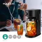 Jeges Kávé & Jeges Tea Készítő | Kávé filter | 2.5 l | 6 Csészék | Fekete