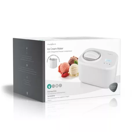 Jégkrém készítő | 1.0 l | Fehér | Műanyag