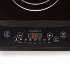 Indukciós Főzőlap | Főzőzónák: 1 | 2000 W | Túlmelegedés elleni védelem | Fekete | Időzítő | Turbó üzem | Gyerekzár | LCD Kijelző