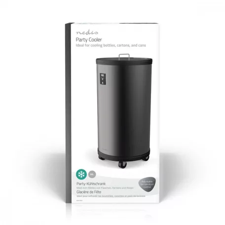 Party Hűtő | 50 l | 220 - 240 V AC 50 Hz | Szürke