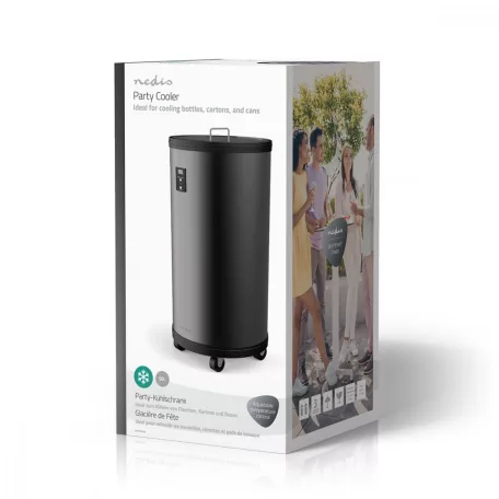 Party Hűtő | 50 l | 220 - 240 V AC 50 Hz | Szürke
