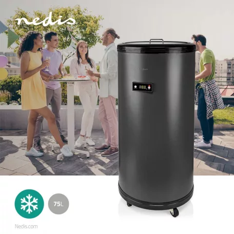 Party Hűtő | 75 l | 220 - 240 V AC 50 Hz | Szürke