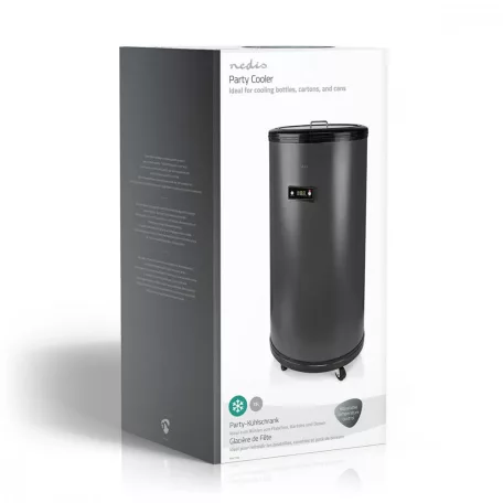 Party Hűtő | 75 l | 220 - 240 V AC 50 Hz | Szürke