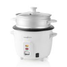 Rizsfőző | 0.6 l | 300 W | Alumínium gőzölő | Tapadásmentes bevonat | Kivehető tál | Automatikus kikapcsolás