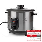 Rizsfőző | 1 l | 400 W | Tapadásmentes bevonat | Kivehető tál | Automatikus kikapcsolás