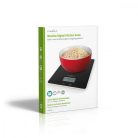 Konyhai mérleg | Digitális | Műanyag / Üveg | Fekete