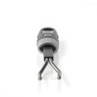 Hús Hőmérő | Hőmérséklet beállítás | LCD Kijelző | 0 - 110 °C | Ezüst / Fekete