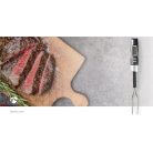 Hús Hőmérő | Hőmérséklet beállítás | LCD Kijelző | 0 - 110 °C | Ezüst / Fekete