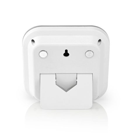 Digitális hőmérő | Beltéri | Beltéri hőmérséklet | Beltéri nedvesség | Ezüst / Fehér