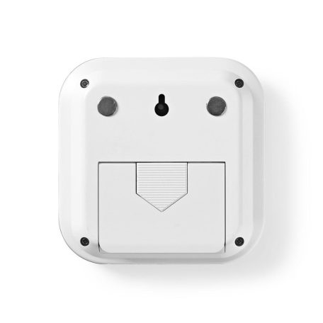 Digitális hőmérő | Beltéri | Beltéri hőmérséklet | Beltéri nedvesség | Ezüst / Fehér