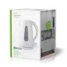 Elektromos vízforraló | 1.7 l | Műanyag | Fehér | 360 fokban elfogatható | Rejtett fűtőszál | Strix® vezérlő | Üresen forralás elleni védelem