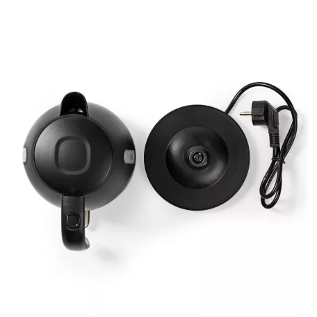 Elektromos vízforraló | 1.0 l | Műanyag | Fekete | 360 fokban elfogatható | Rejtett fűtőszál | Strix® vezérlő | Üresen forralás elleni védelem