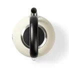 Elektromos vízforraló | 1.7 l | Rozsdamentes Acél | Fehér | Hőmérséklet jelző | 360 fokban elfogatható | Rejtett fűtőszál | Strix® vezérlő | Üresen forralás elleni védelem