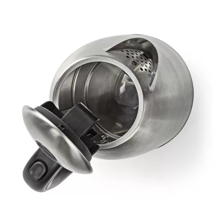 Elektromos vízforraló | 1.7 l | Rozsdamentes Acél | Ezüst / Fekete | 360 fokban elfogatható | Rejtett fűtőszál | Strix® vezérlő | Üresen forralás elleni védelem