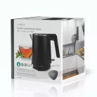 Elektromos vízforraló | 1.0 l | Műanyag | Fekete | 360 fokban elfogatható | Rejtett fűtőszál | Strix® vezérlő | Üresen forralás elleni védelem