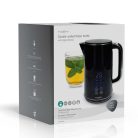 Elektromos vízforraló | 1.7 l | Műanyag | Fekete | 50,60,70,80,90,100 °C | Hőmérséklet jelző | 360 fokban elfogatható | Rejtett fűtőszál | Strix® vezérlő | Üresen forralás elleni védelem