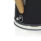 Elektromos vízforraló | 1.7 l | Puha Borítás | Fekete | 360 fokban elfogatható | Rejtett fűtőszál | Strix® vezérlő | Üresen forralás elleni védelem