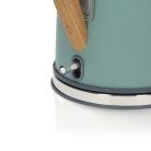 Elektromos vízforraló | 1.7 l | Puha Borítás | Zöld | 360 fokban elfogatható | Rejtett fűtőszál | Strix® vezérlő | Üresen forralás elleni védelem