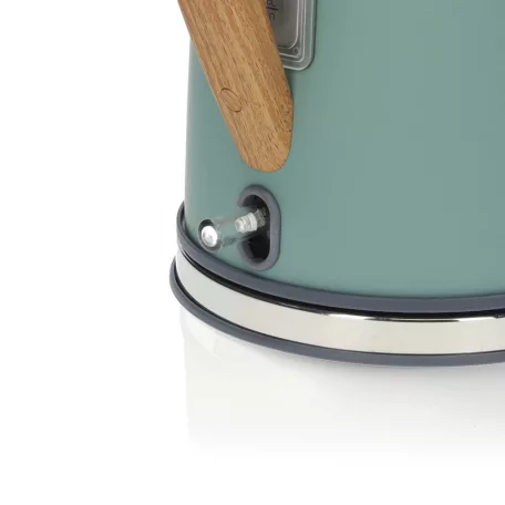 Elektromos vízforraló | 1.7 l | Puha Borítás | Zöld | 360 fokban elfogatható | Rejtett fűtőszál | Strix® vezérlő | Üresen forralás elleni védelem