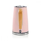 Elektromos vízforraló | 1.7 l | Puha Borítás | Rózsaszín | 360 fokban elfogatható | Rejtett fűtőszál | Strix® vezérlő | Üresen forralás elleni védelem