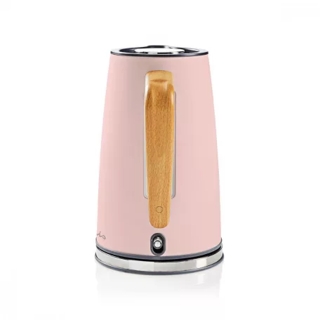 Elektromos vízforraló | 1.7 l | Puha Borítás | Rózsaszín | 360 fokban elfogatható | Rejtett fűtőszál | Strix® vezérlő | Üresen forralás elleni védelem