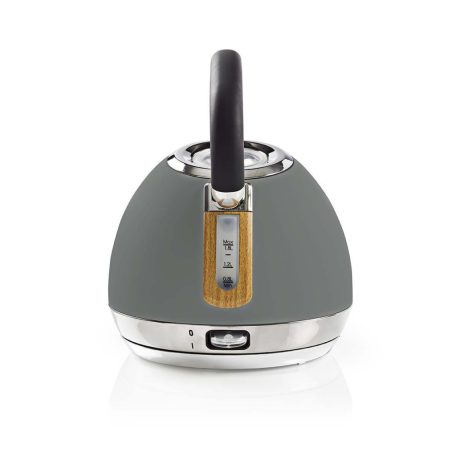 Elektromos vízforraló | 1.8 l | Puha Borítás | Szürke | 360 fokban elfogatható | Rejtett fűtőszál | Strix® vezérlő | Üresen forralás elleni védelem