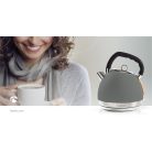 Elektromos vízforraló | 1.8 l | Puha Borítás | Szürke | 360 fokban elfogatható | Rejtett fűtőszál | Strix® vezérlő | Üresen forralás elleni védelem