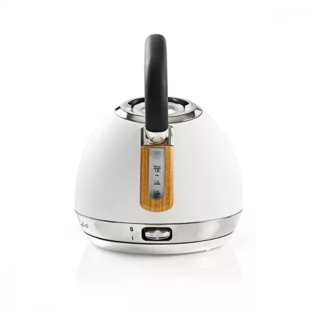 Elektromos vízforraló | 1.8 l | Puha Borítás | Fehér | 360 fokban elfogatható | Rejtett fűtőszál | Strix® vezérlő | Üresen forralás elleni védelem