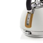 Elektromos vízforraló | 1.8 l | Puha Borítás | Fehér | 360 fokban elfogatható | Rejtett fűtőszál | Strix® vezérlő | Üresen forralás elleni védelem