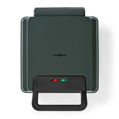 Gofrisütő | Belga gofri | 22 x 12.5 cm | 1200 W | Automatikus hőmérséklet-szabályozással | ABS / Alumínium