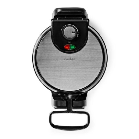 Gofrisütő | Belga gofri | 17 cm | 1000 W | Automatikus hőmérséklet-szabályozással | ABS / Rozsdamentes Acél