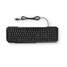 Vezetékes billentyűzet | Vezetékes | Multimédia | US Nemzetközi | US Kiosztás | Numerikus billentyűzet