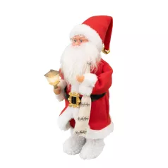   Home KDD 35 táncoló, zenélő mikulás, világító lámpás, 35 cm magas
