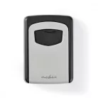 NEDIS Zár | Kulcsszéf | Kombinált lezárása | Kül és Beltéri | 2 Kulccsal | Fekete / Szürke